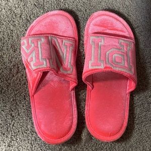 Pink slippers